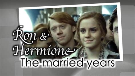 did ron and hermione get married|who did hermione granger marry.